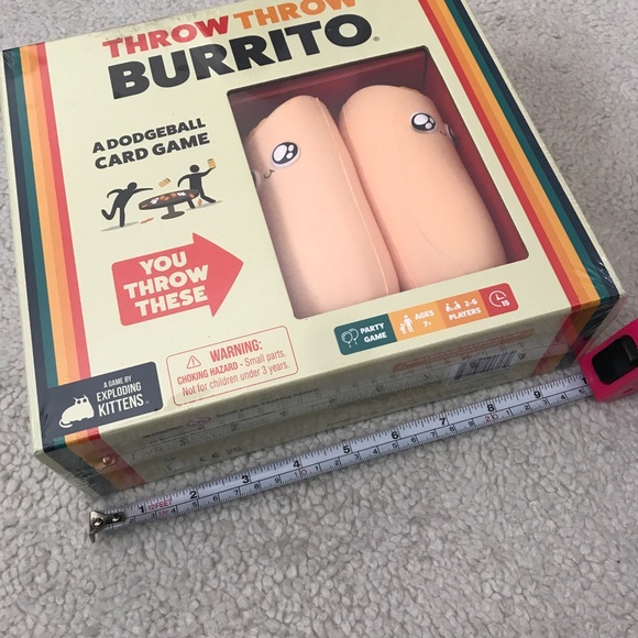 Throw Throw Burrito - A Dodgeball Card Game Party Game - Picture 11 of 13